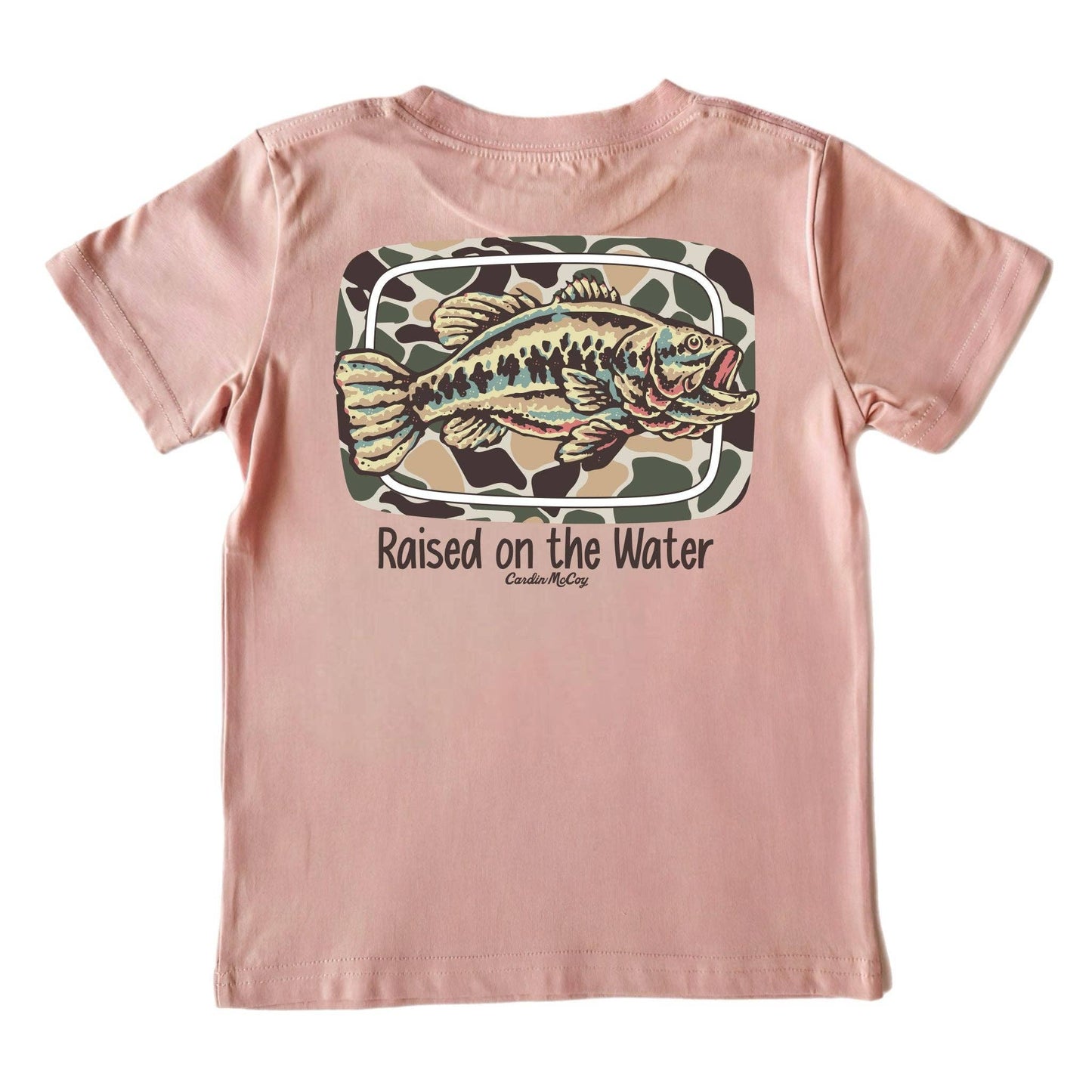 Kids' Raised on the Water Fish Short-Sleeve Tee