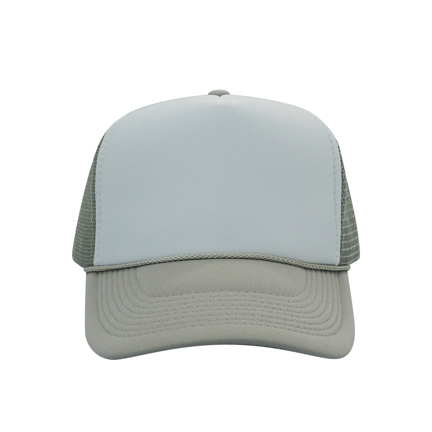 The Park Wholesale - Nissun Classic Trucker Baseball Hats Caps Foam Mesh Blank Solid Two Tone Snapback Adult Youth