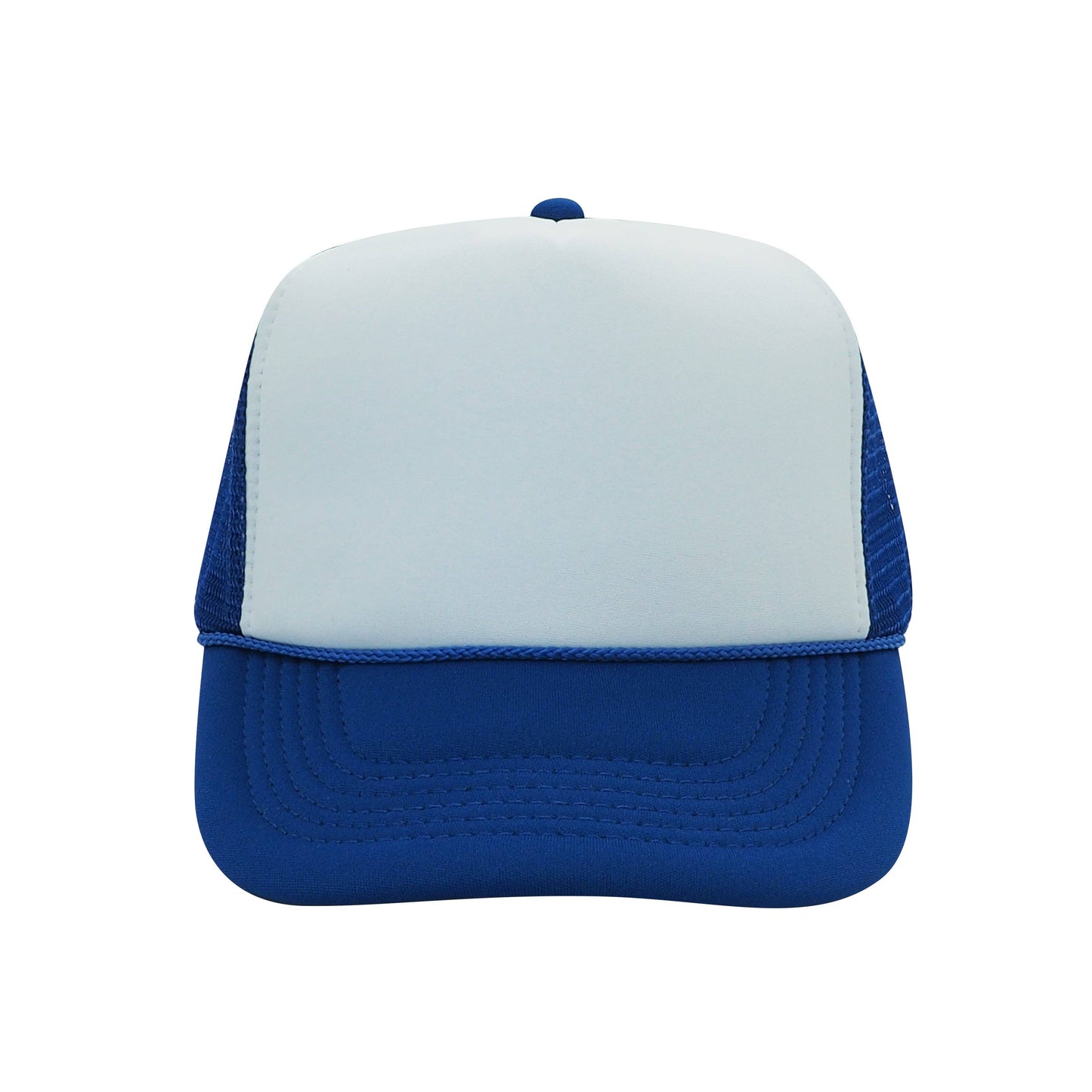 The Park Wholesale - Nissun Classic Trucker Baseball Hats Caps Foam Mesh Blank Solid Two Tone Snapback Adult Youth