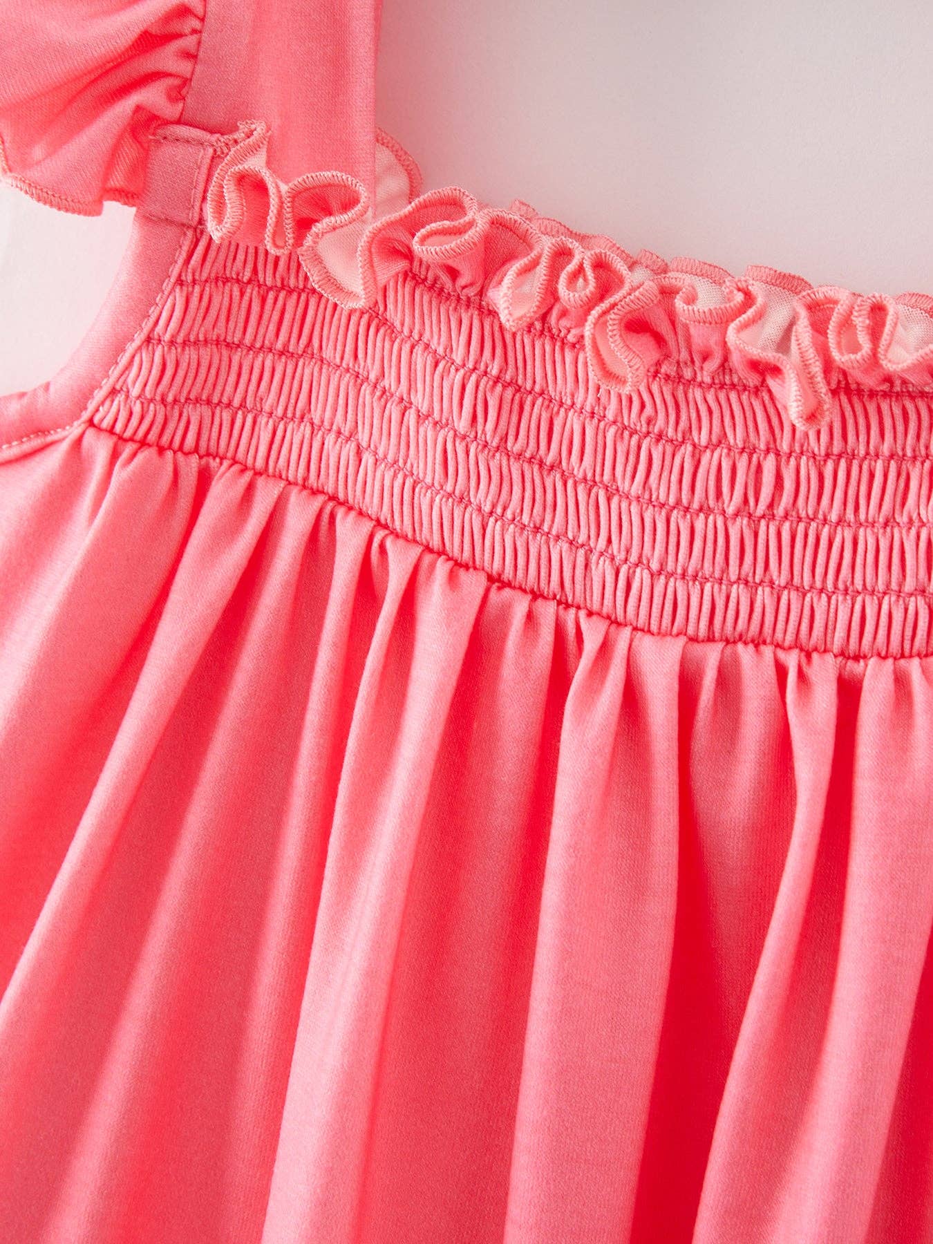 Rylee Faith Designs - Summer Girls Watermelon Ruffle Slip Dress Two-piece Set