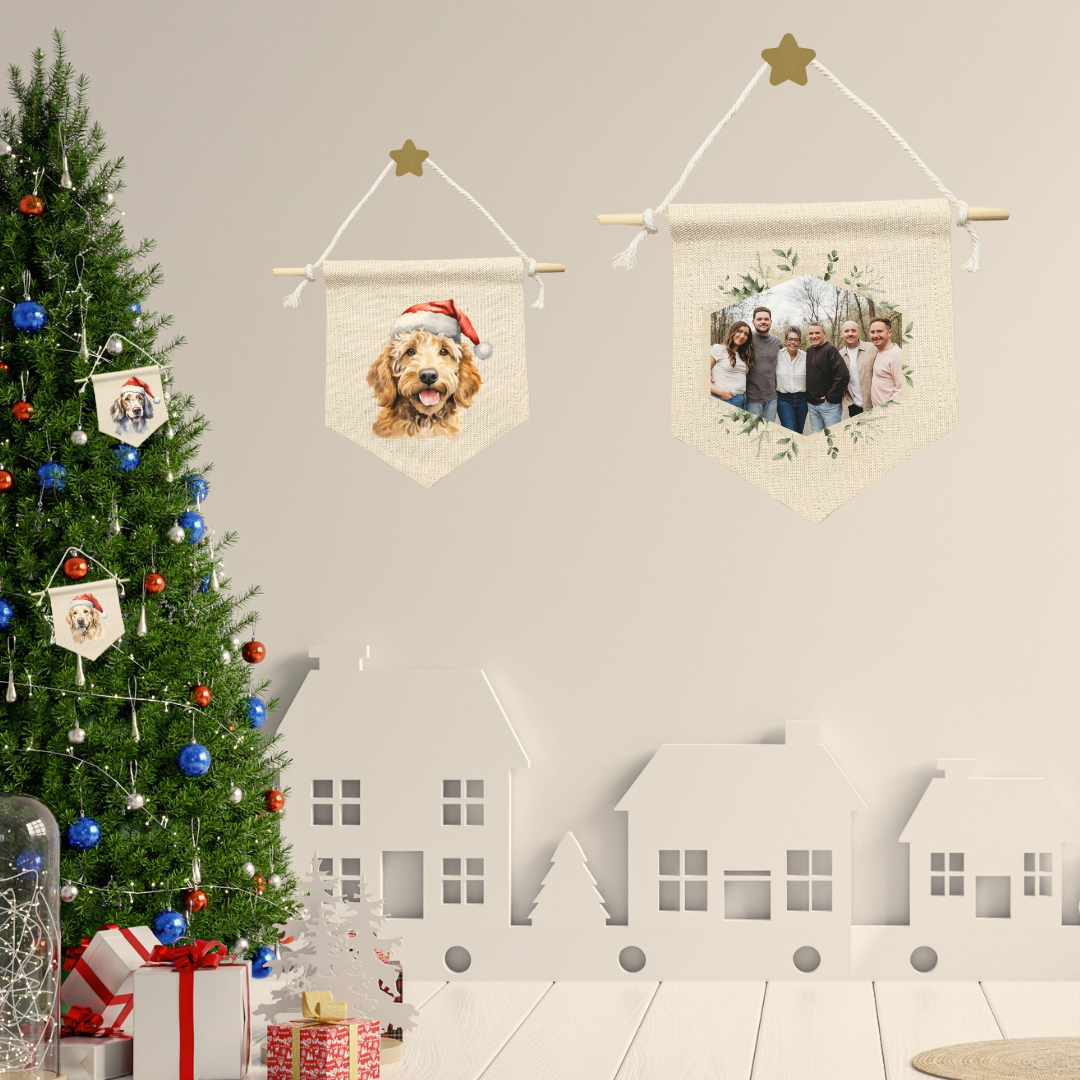 The Modern Maker - Blank canvas banners, hanging canvas sign