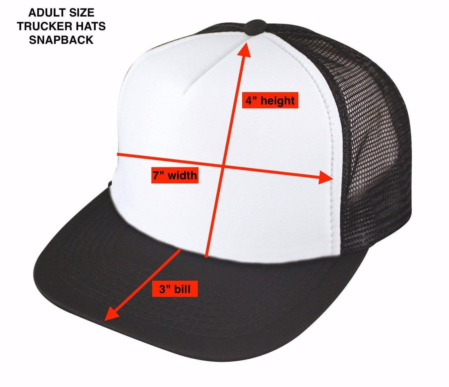 The Park Wholesale - Nissun Classic Trucker Baseball Hats Caps Foam Mesh Blank Solid Two Tone Snapback Adult Youth