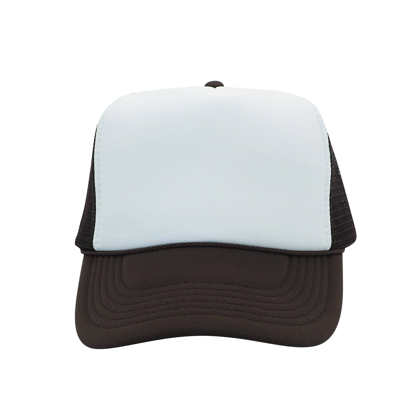 The Park Wholesale - Nissun Classic Trucker Baseball Hats Caps Foam Mesh Blank Solid Two Tone Snapback Adult Youth