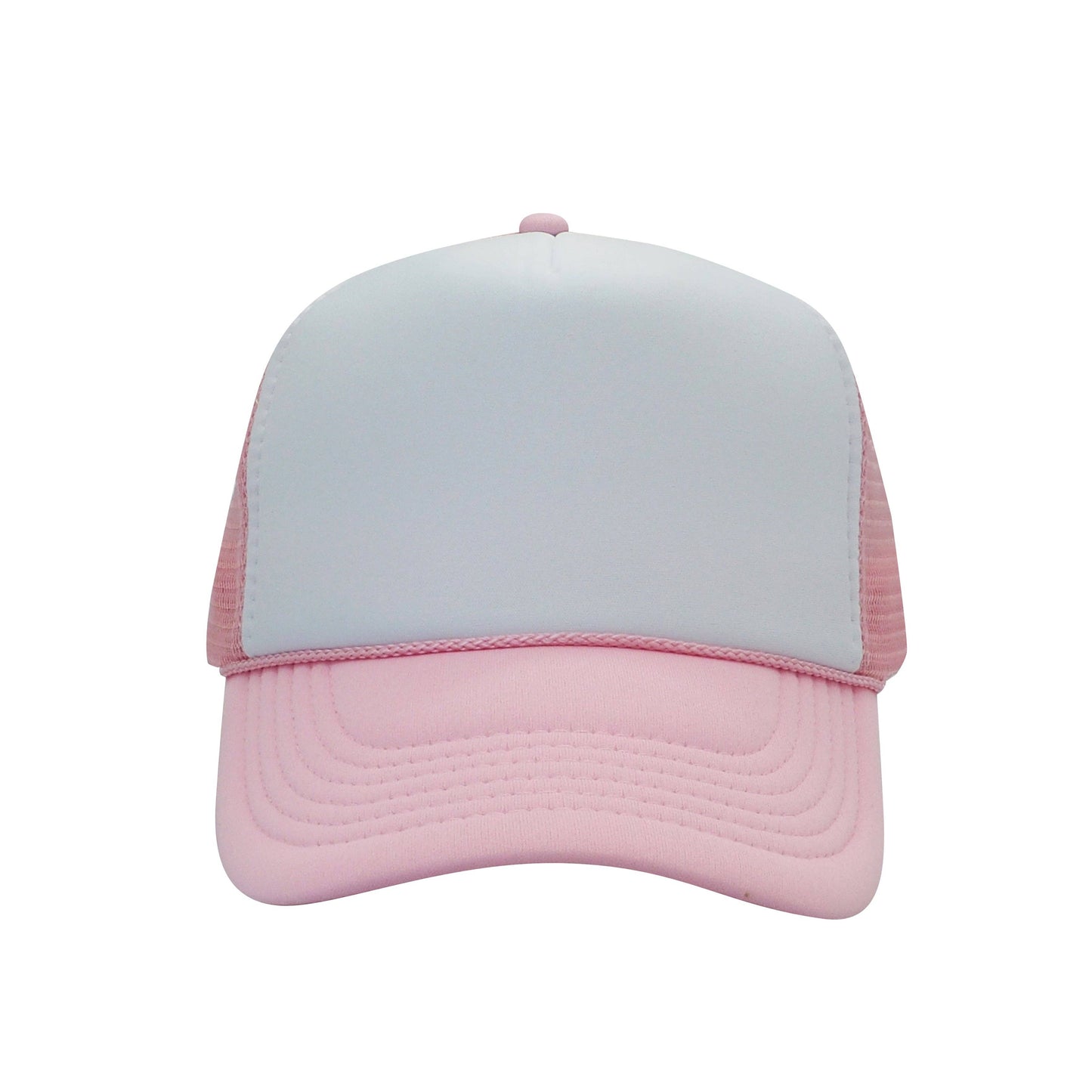 The Park Wholesale - Nissun Classic Trucker Baseball Hats Caps Foam Mesh Blank Solid Two Tone Snapback Adult Youth
