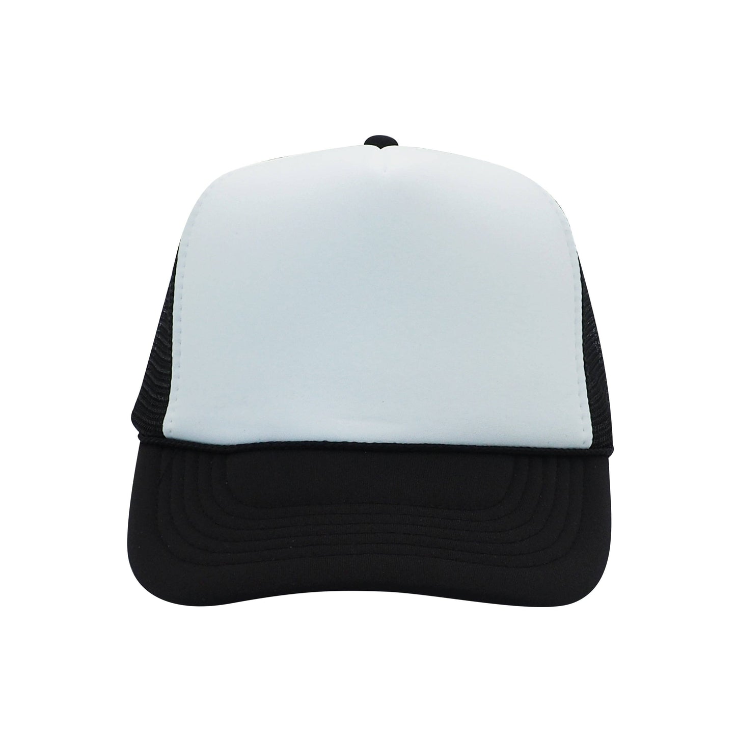 The Park Wholesale - Nissun Classic Trucker Baseball Hats Caps Foam Mesh Blank Solid Two Tone Snapback Adult Youth