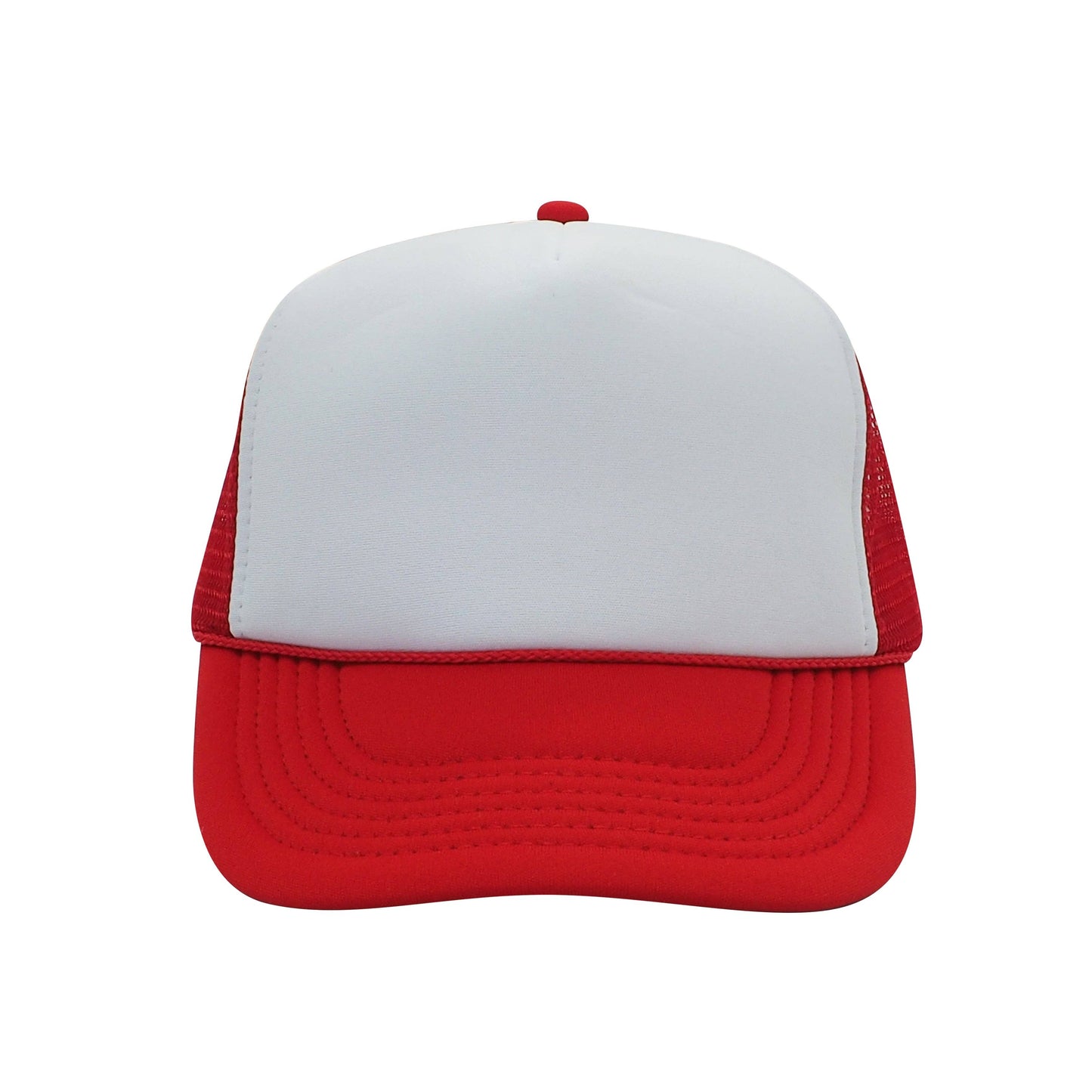 The Park Wholesale - Nissun Classic Trucker Baseball Hats Caps Foam Mesh Blank Solid Two Tone Snapback Adult Youth