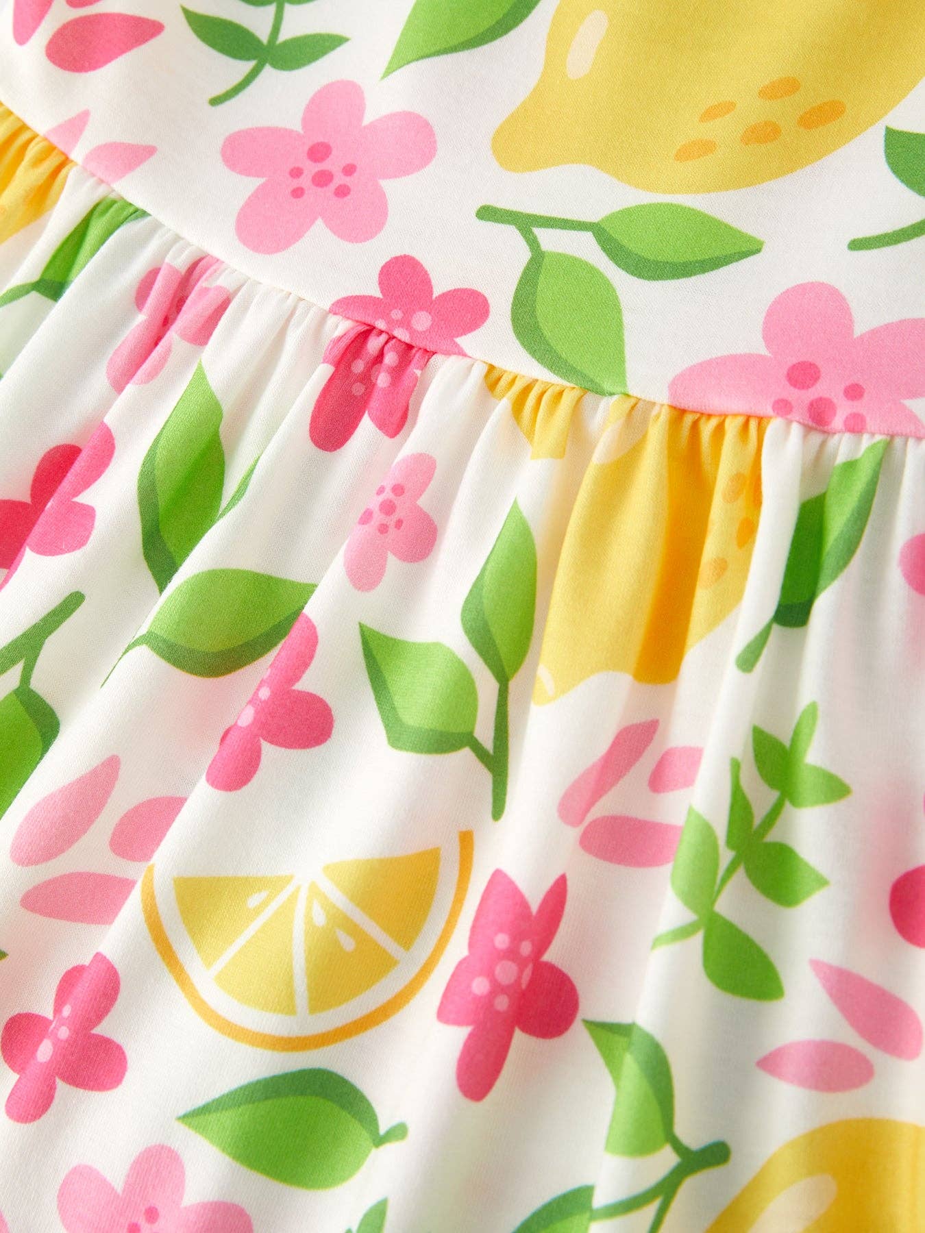 Rylee Faith Designs - Girls Lemon Stripe Dress 3-piece Set