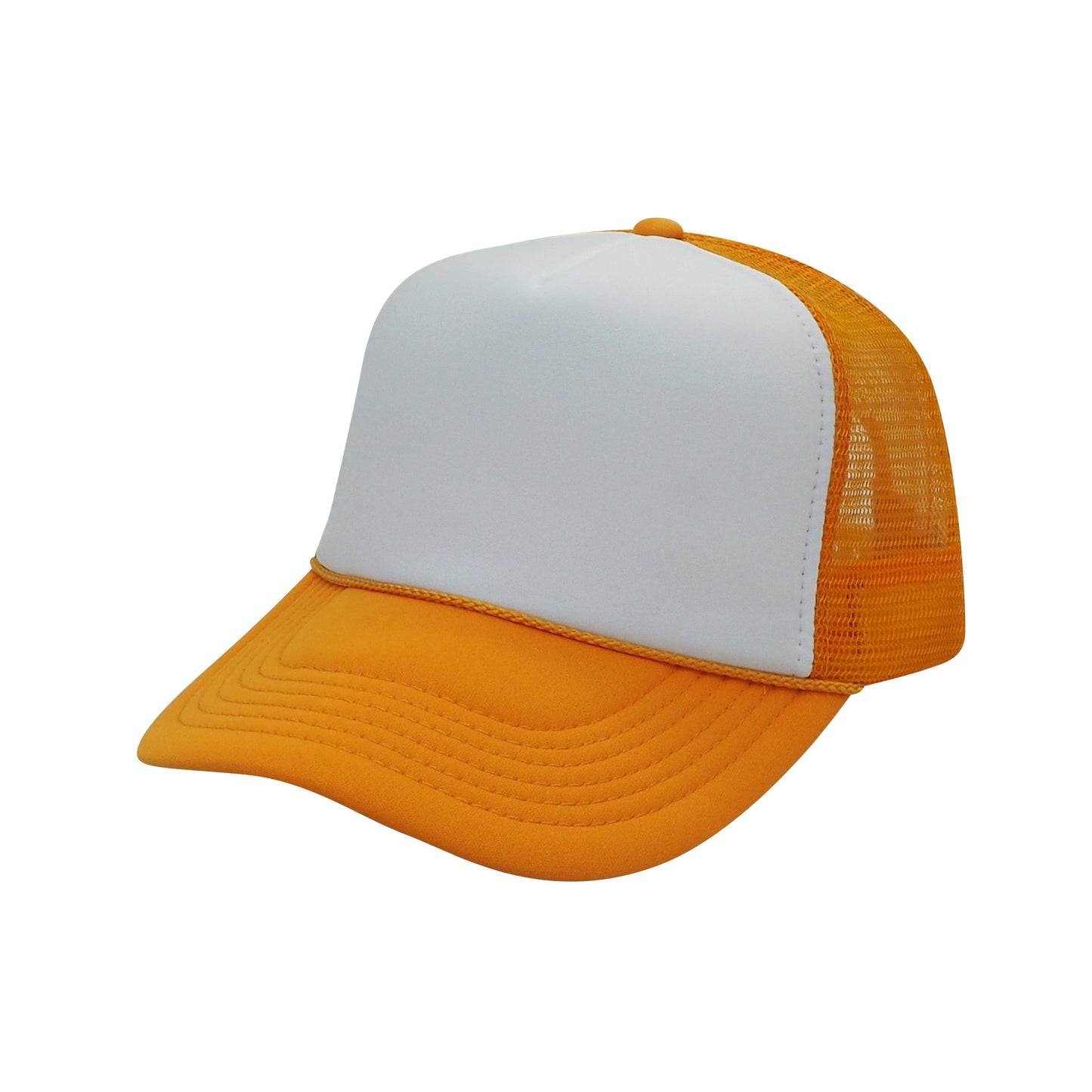 The Park Wholesale - Nissun Classic Trucker Baseball Hats Caps Foam Mesh Blank Solid Two Tone Snapback Adult Youth