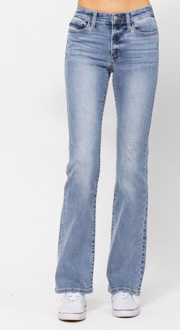 Mid Rise- Boot cut- Judy Blues