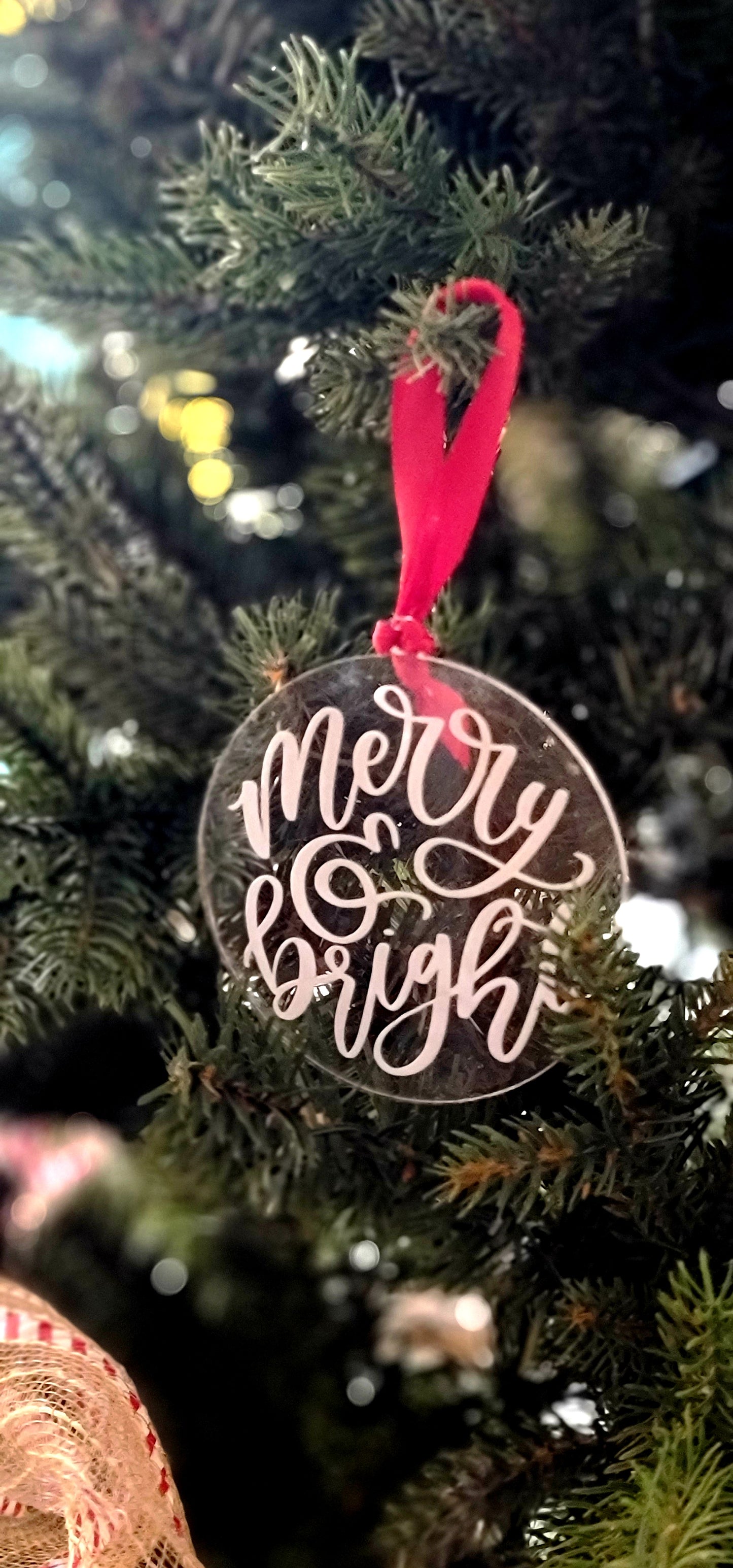 Merry & Bright Ornament