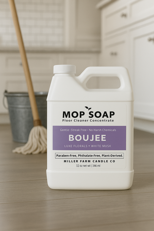 Mop Soap Concentrated Floor Cleaner – 32 oz, Multiple Scents