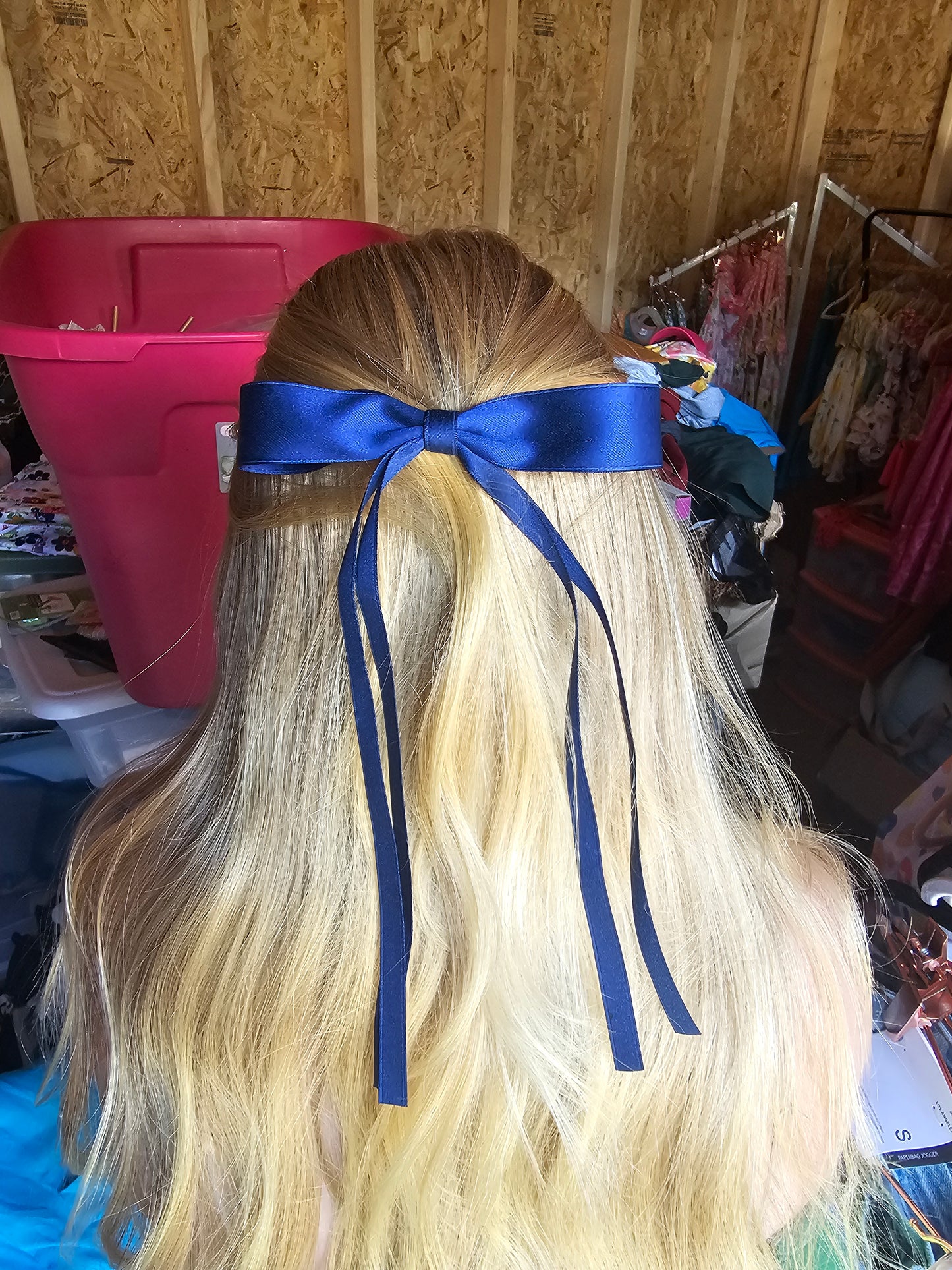 Dainty Bow : with alligator clip