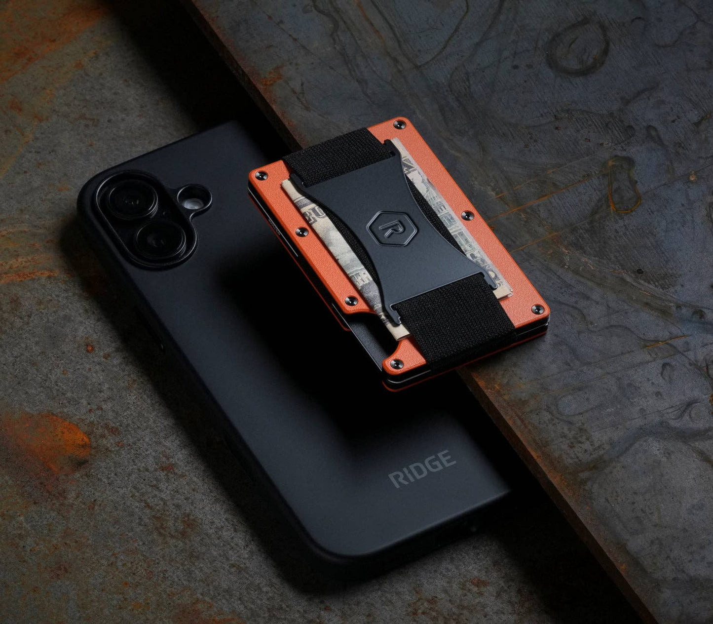 Ridge Wallet for MagSafe - Basecamp Orange