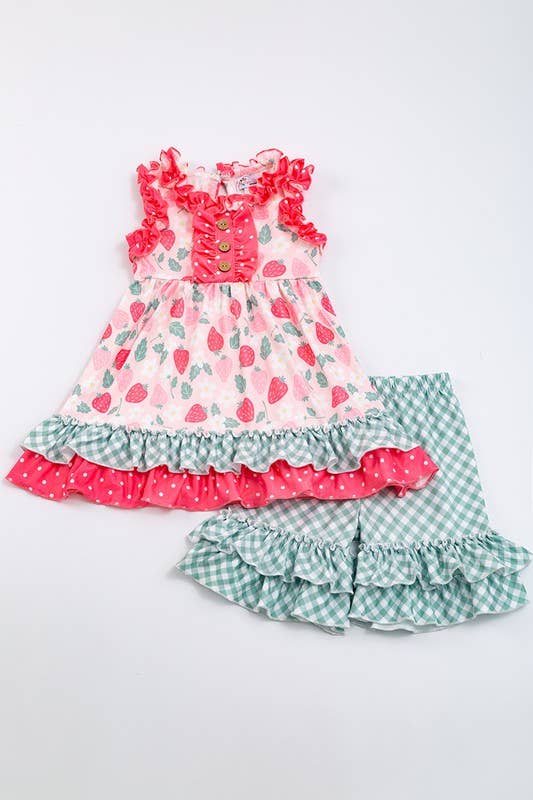 Clover Cottage - Berry Blooms Girls Set