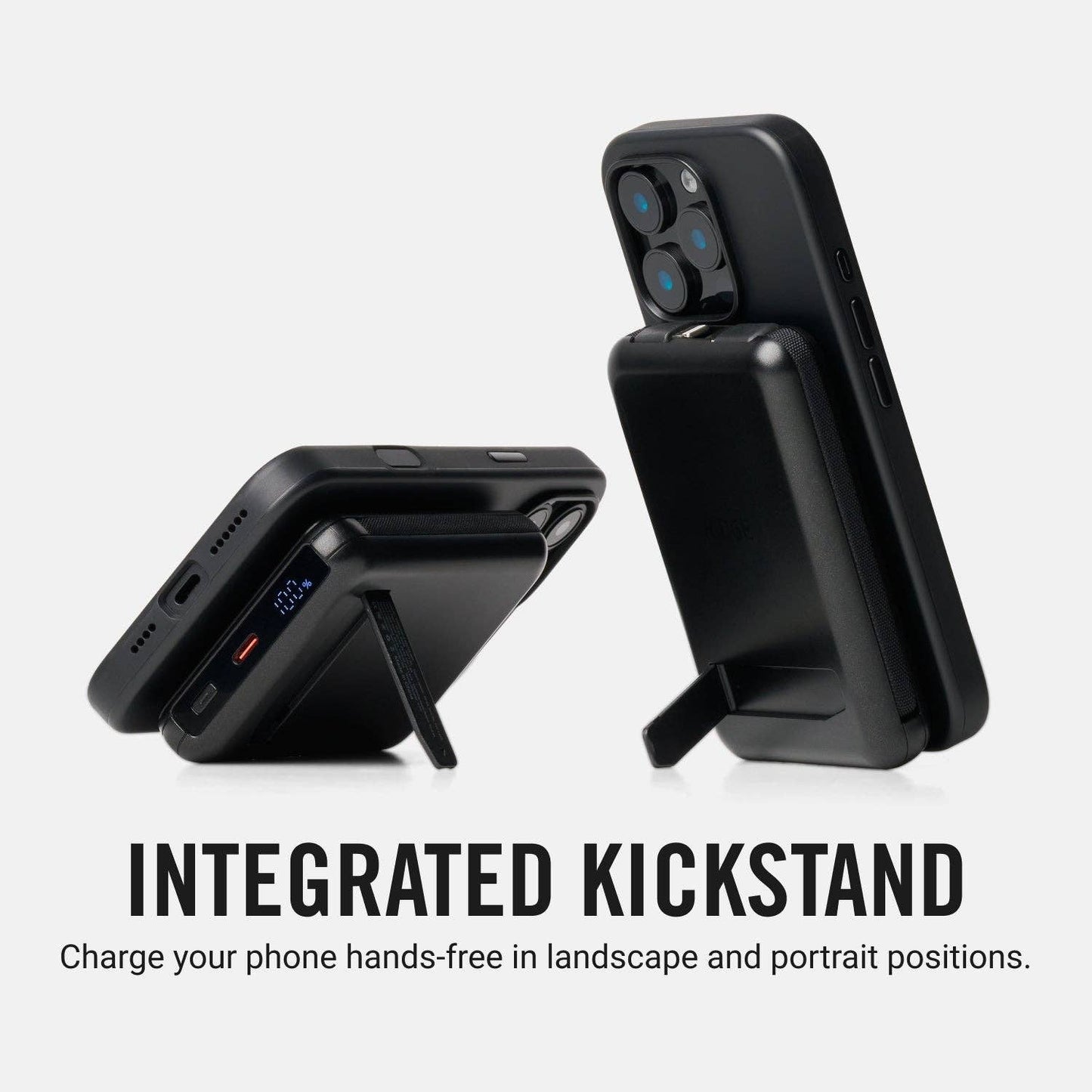 Ridge Power Bank - 10k mAh - Matte Black