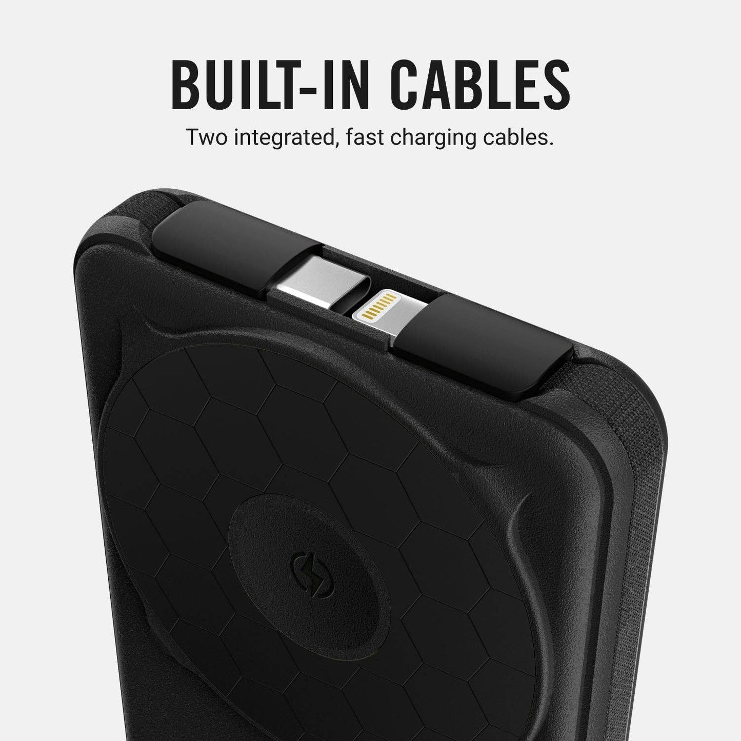 Ridge Power Bank - 10k mAh - Matte Black