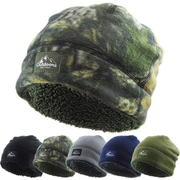 KBETHOS - Fleece Beanie Sherpa Fleece Lined