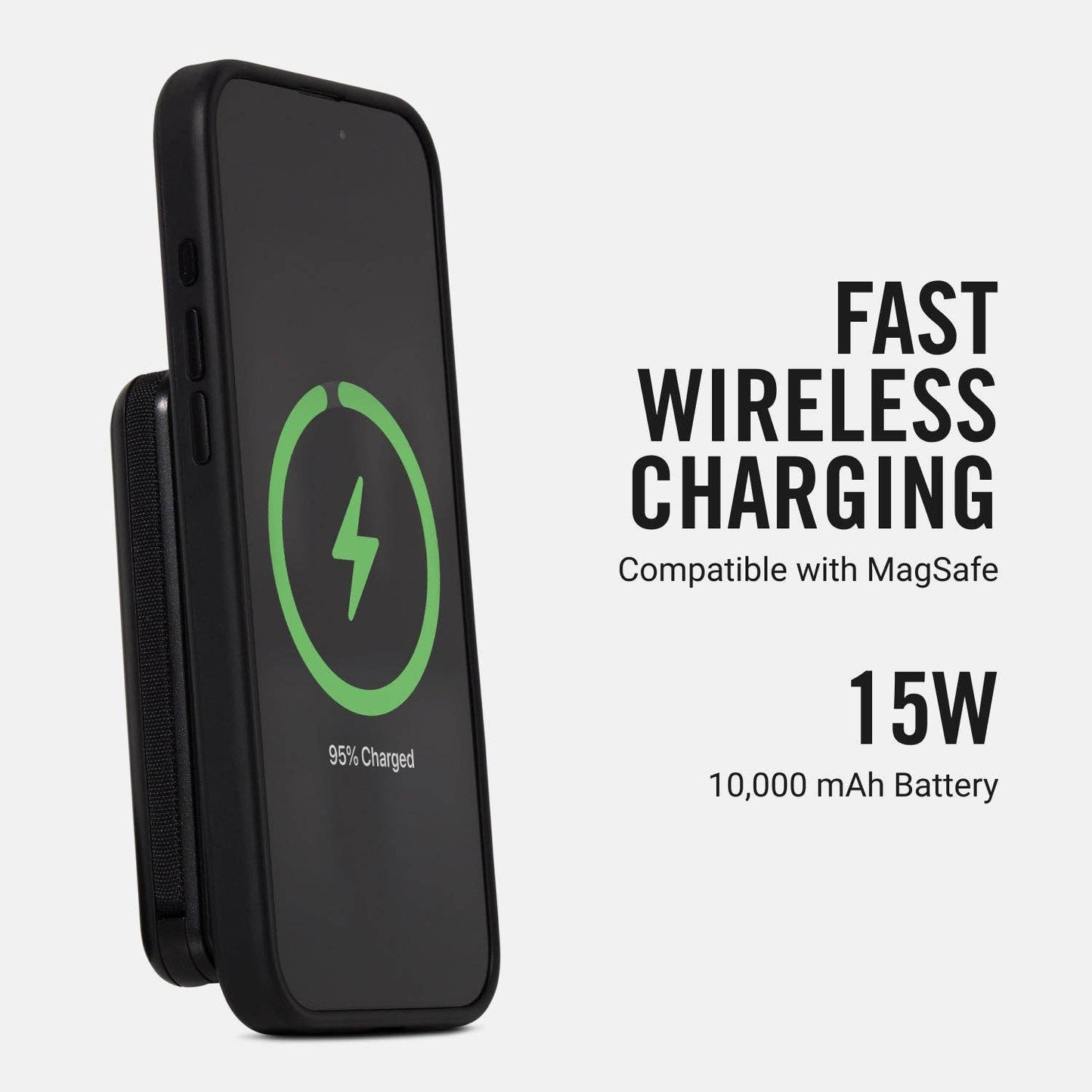 Ridge Power Bank - 10k mAh - Matte Black