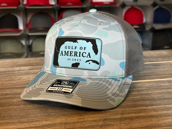 Gulf of America patch hat