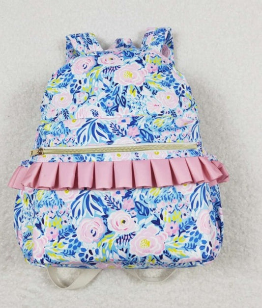 Blue Flower backpack