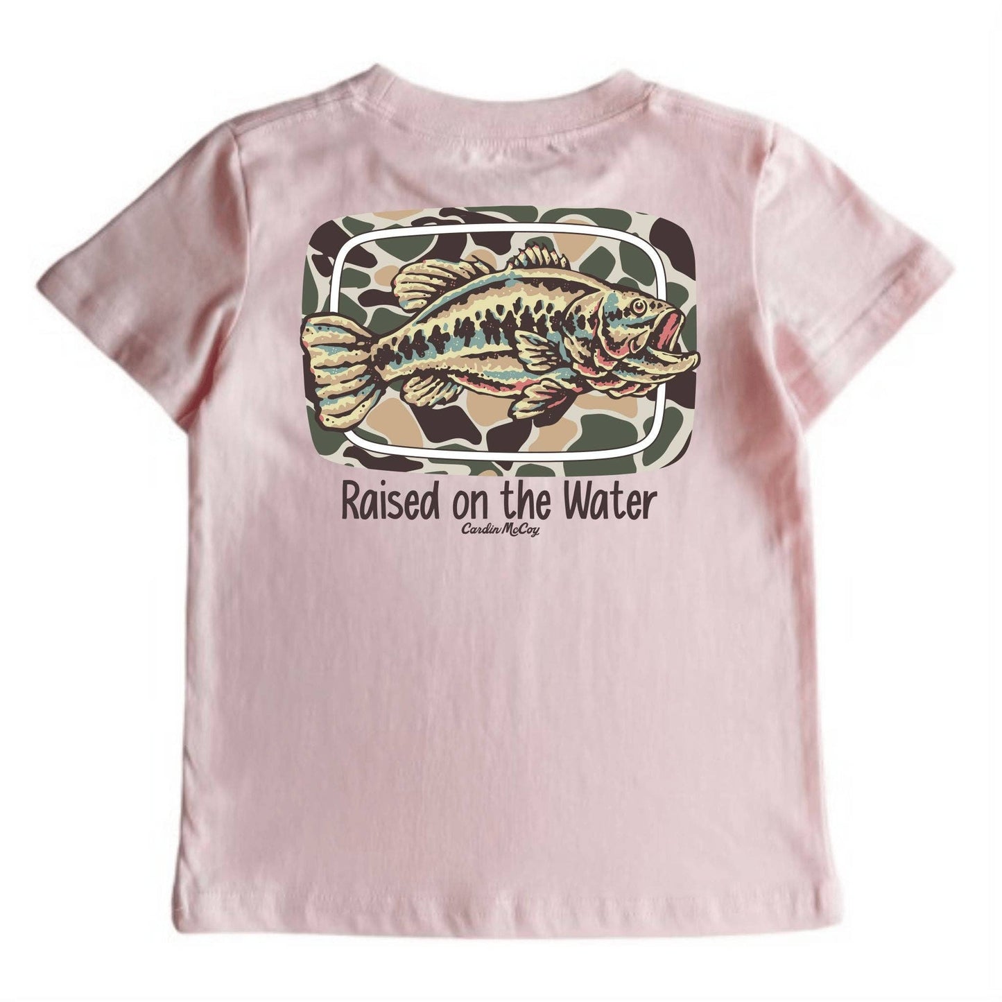 Kids' Raised on the Water Fish Short-Sleeve Tee