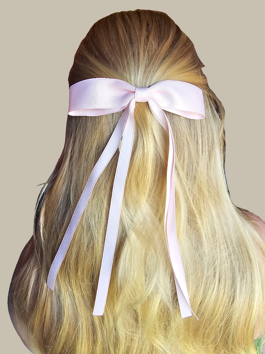 Dainty Bow : with alligator clip