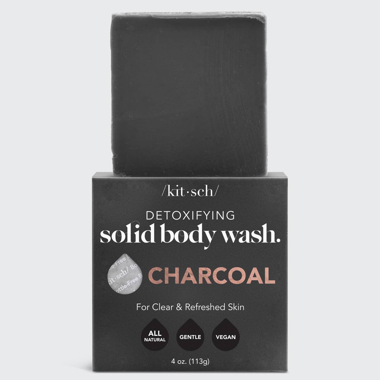 KITSCH - Charcoal Detoxifying Body Wash Bar