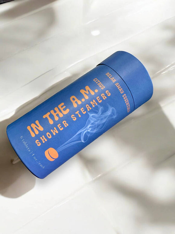 Relax Away Essentials - In The A.M. Shower Steamers 6 Pack - Aromatherapy  