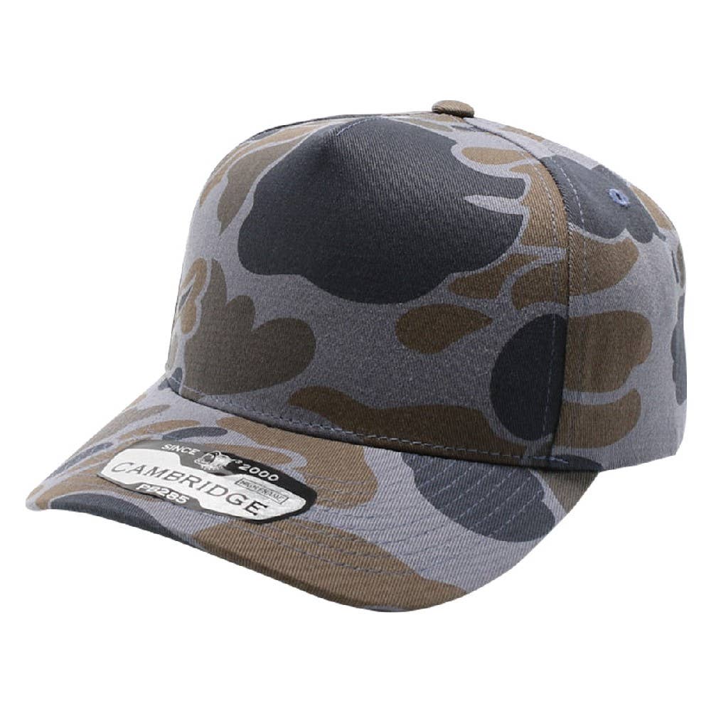 DOBBI - Five Panel Old School Camo High Frame