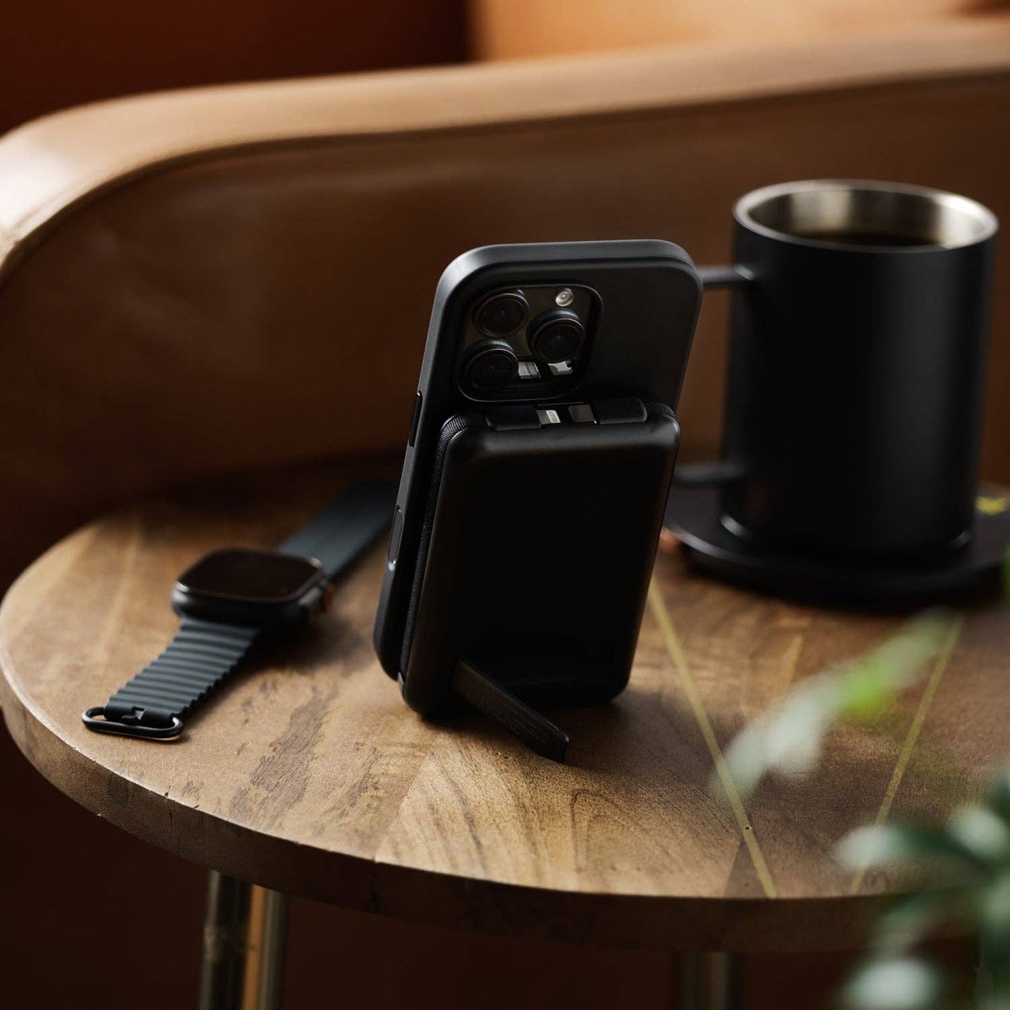 Ridge Power Bank - 10k mAh - Matte Black