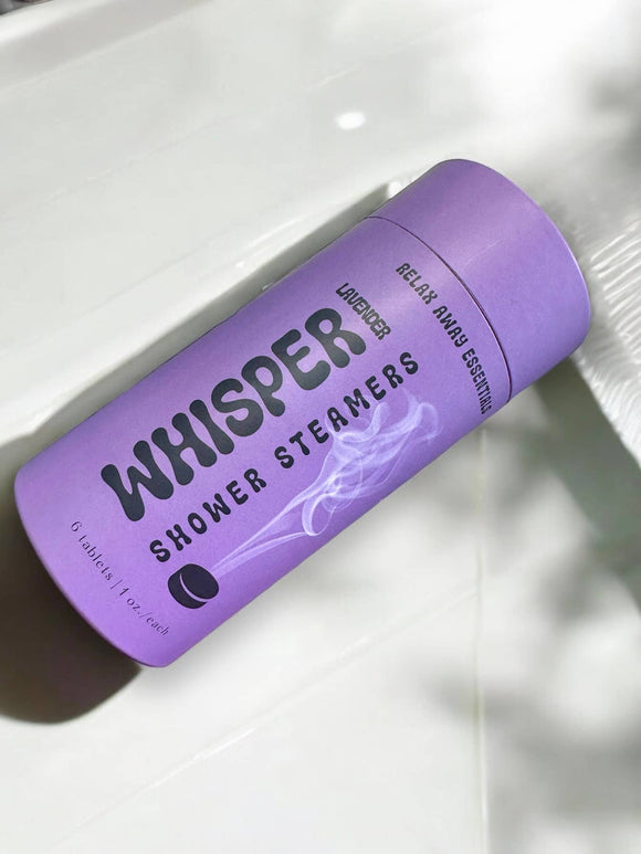 Relax Away Essentials - Whisper Shower Steamers 6 Pack 