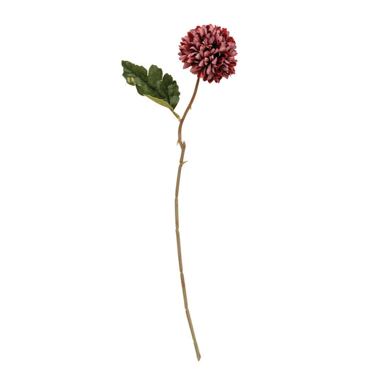 Col House Designs - Pompom Flower Stem, 14", Red