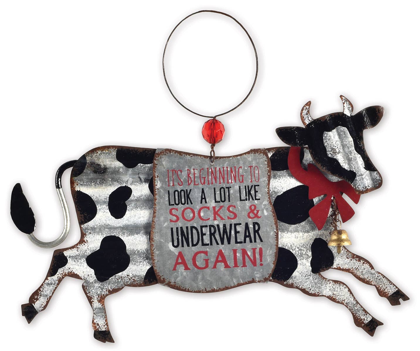 Sunset Vista Designs - Cow Ornament