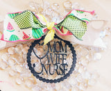 Bag tag/car mirror tag