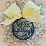 Bag tag/car mirror tag