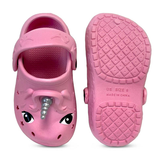 Eastern Off Price - Toddler Girl Unicorn Clog 42273 Pink